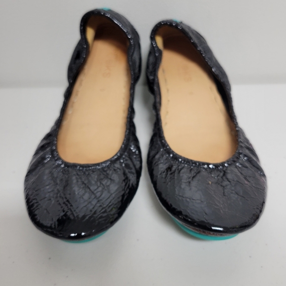 Teiks By Gravielli Obsidan Black Patent Leather Ballet Flats Size 9. - Picture 7 of 9